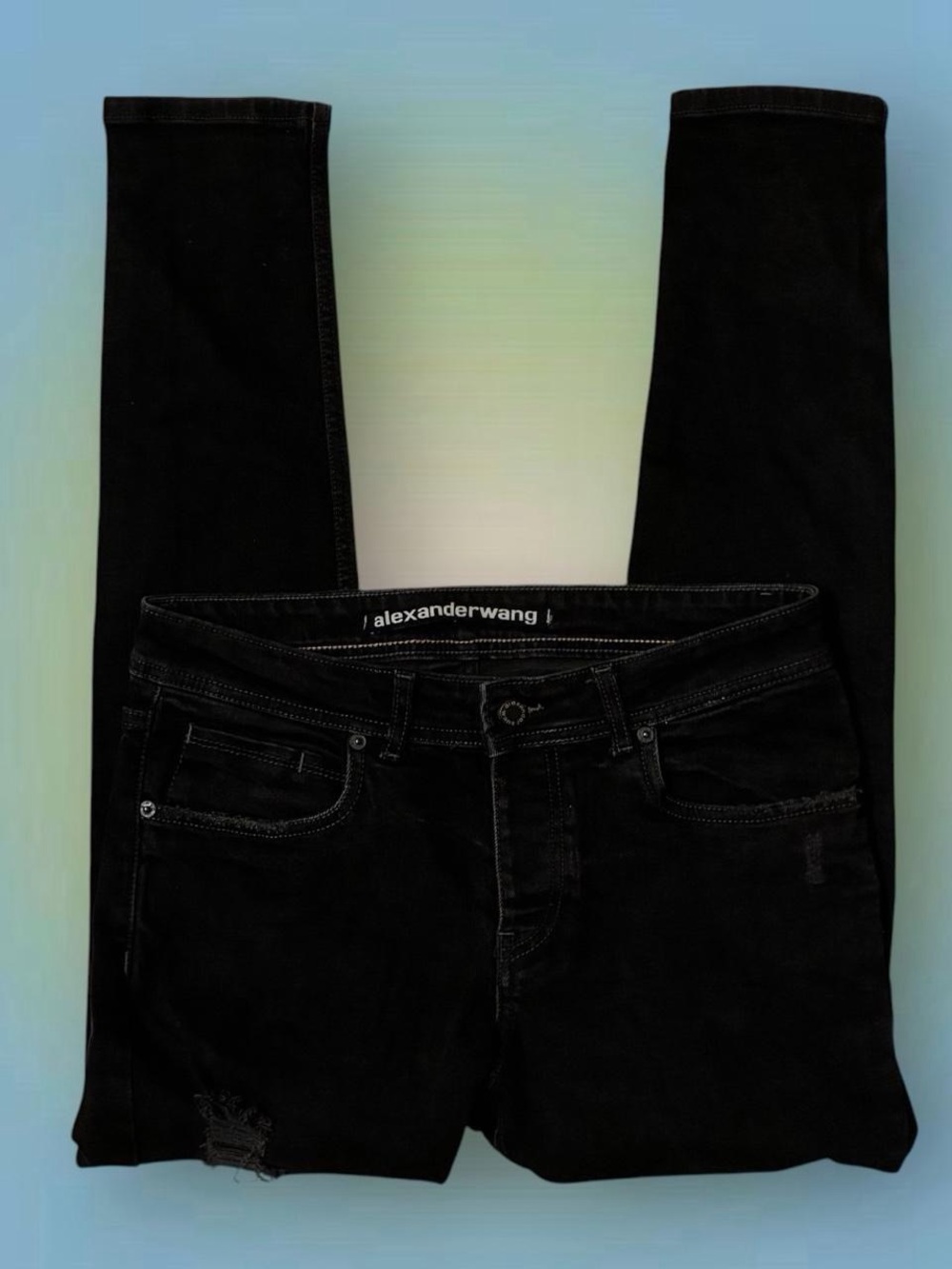 Alexander Wang Black Skinny Jeans - Men's Slim Fit
